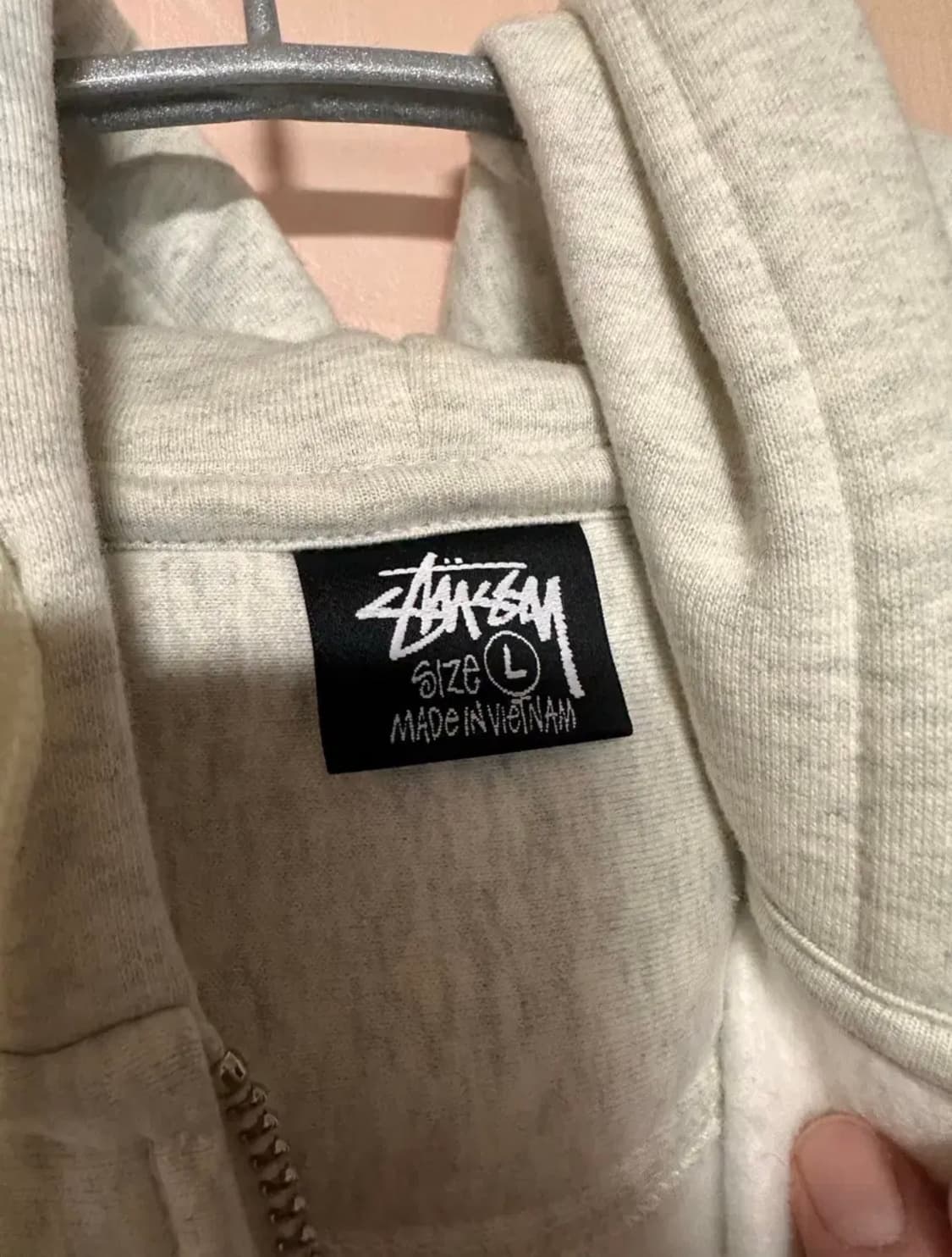 L) 스투시 월드투어 후드집업 애쉬헤더 -2022 상품이미지5