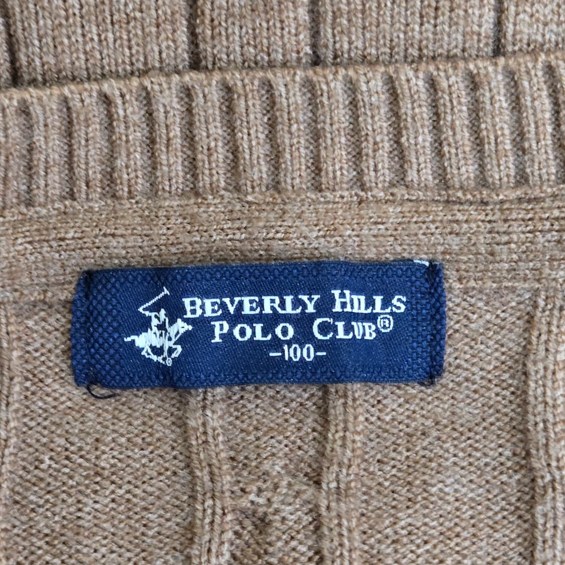 비버리힐즈 폴로클럽 케이블 니트 (100) 상품이미지4
