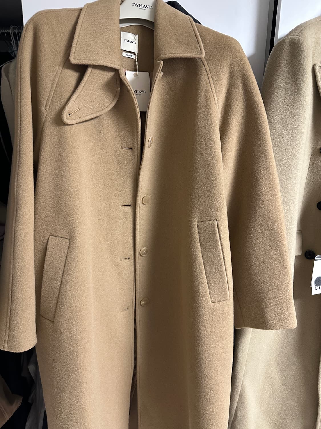 니하운 Belivet Balmacaan Coat 상품이미지3