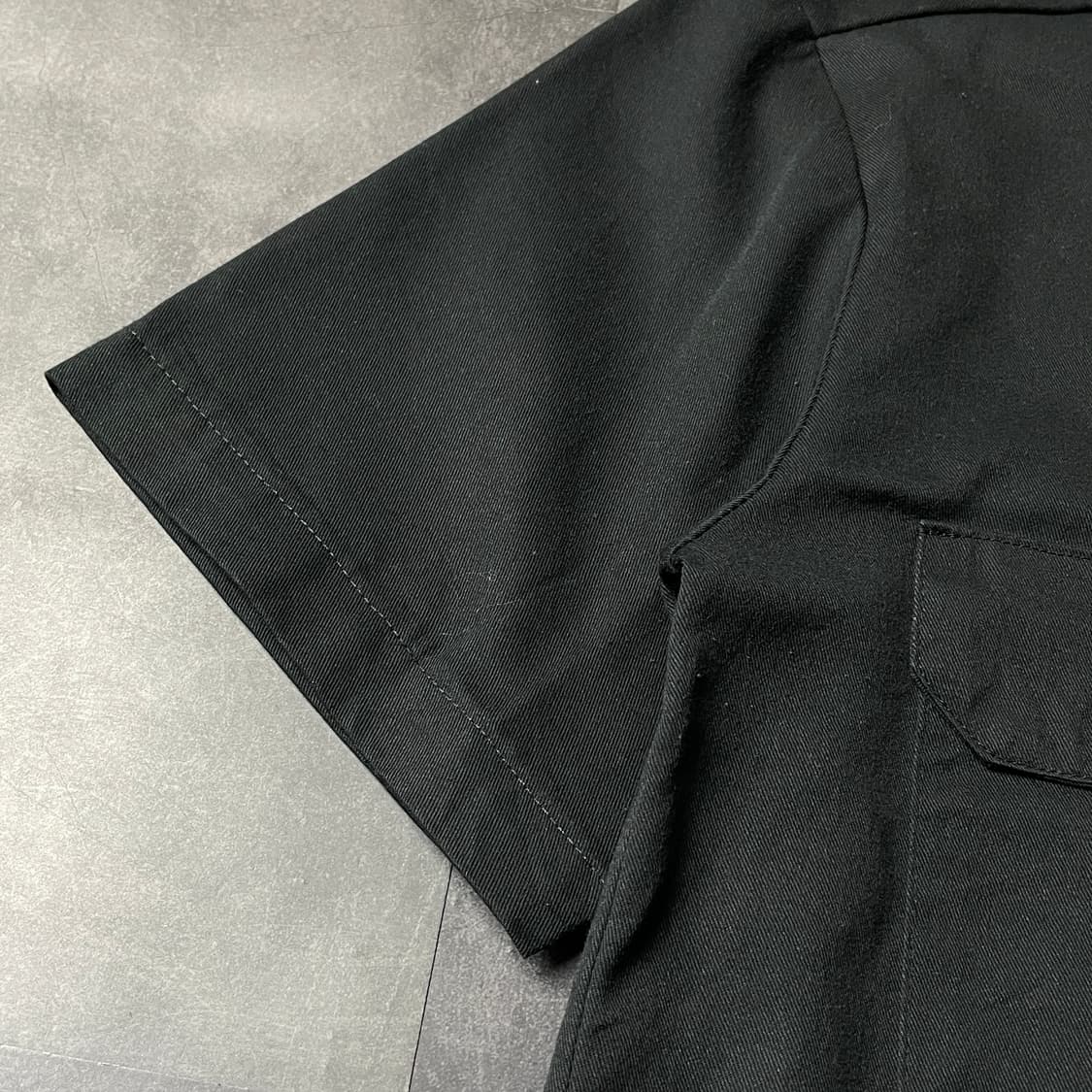 DICKIES 디키즈 빈티지 블랙 반팔 워크 셔츠 A00938 상품이미지5