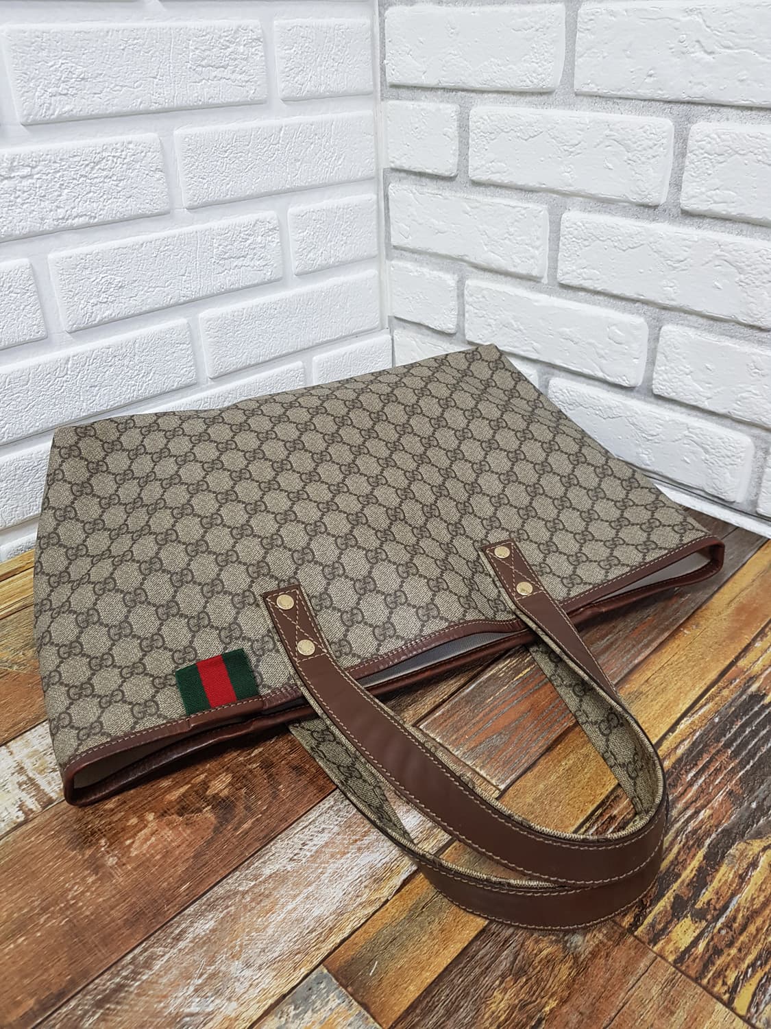 [정품] 구찌 오디피아 gg로고 쇼퍼백 상품이미지4