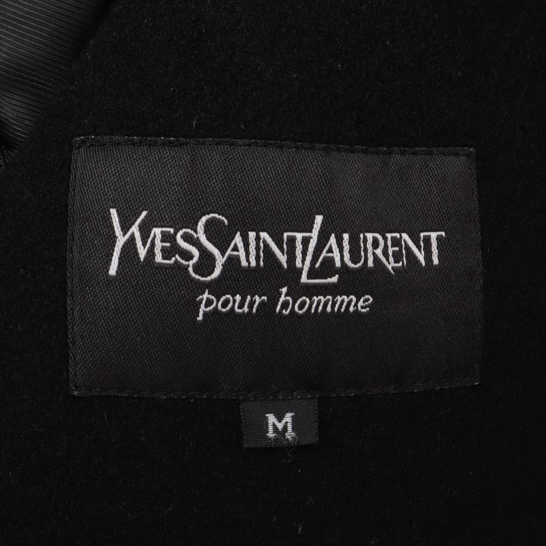 입생로랑 핸드메이드 울 블루종 자켓 상품이미지8