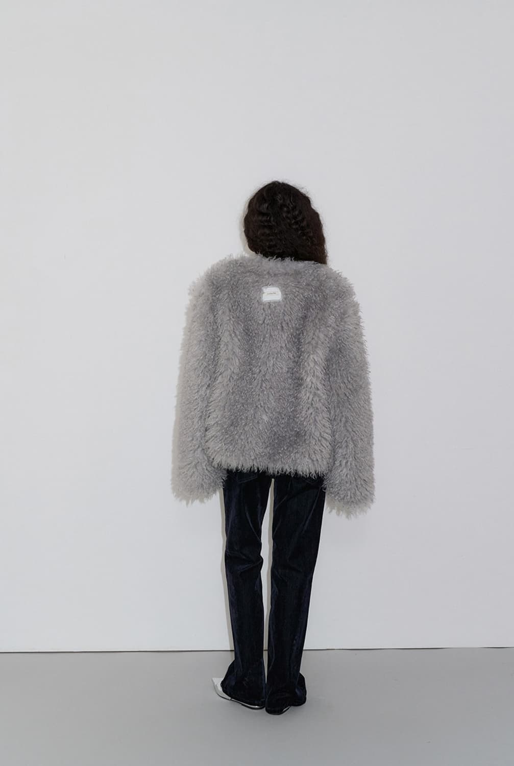 오버듀플레어 헤어리 퍼 자켓 상품이미지1