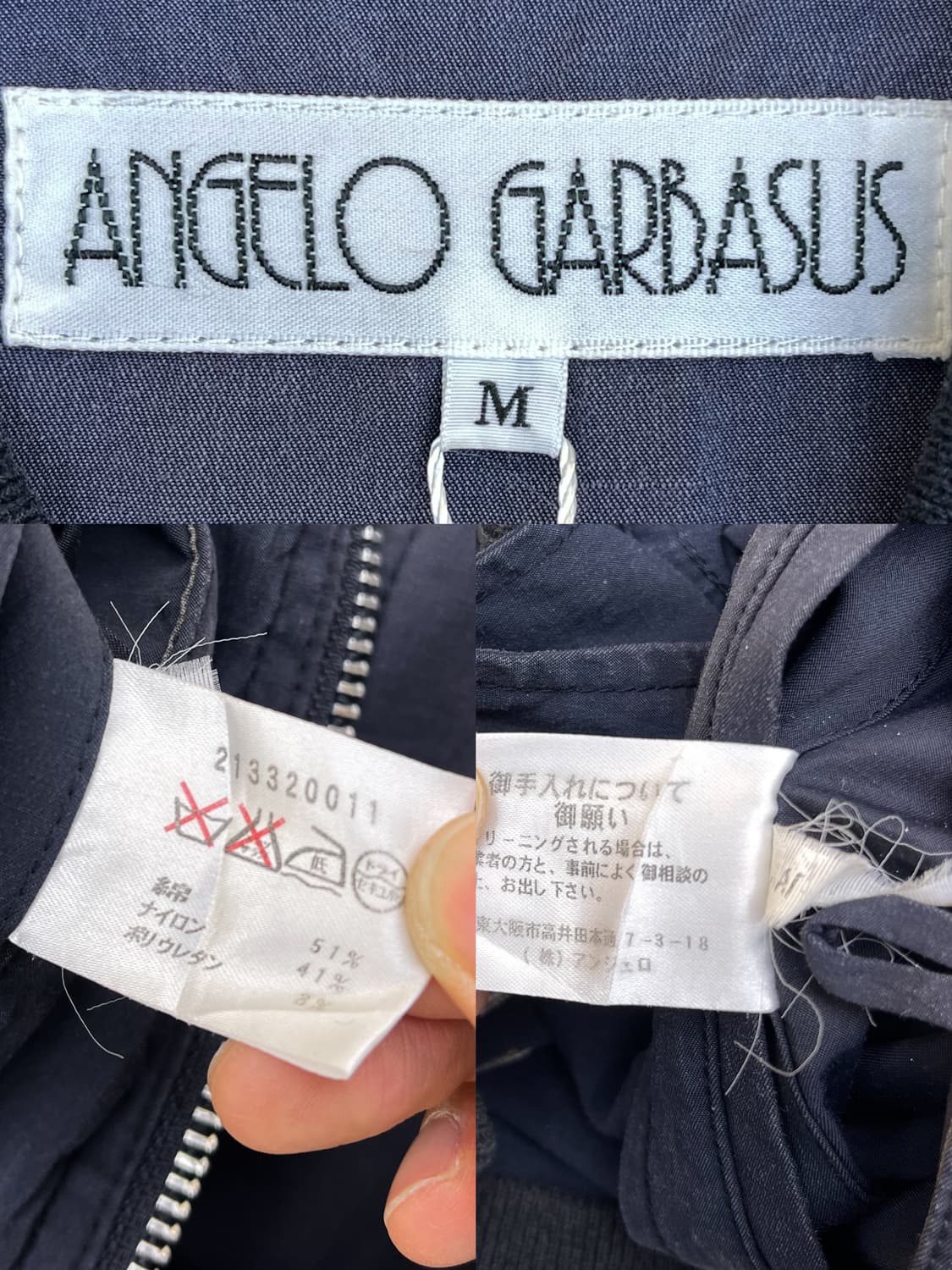 Angelo Garbasus 90s 카툰 베이스볼 자켓 상품이미지9