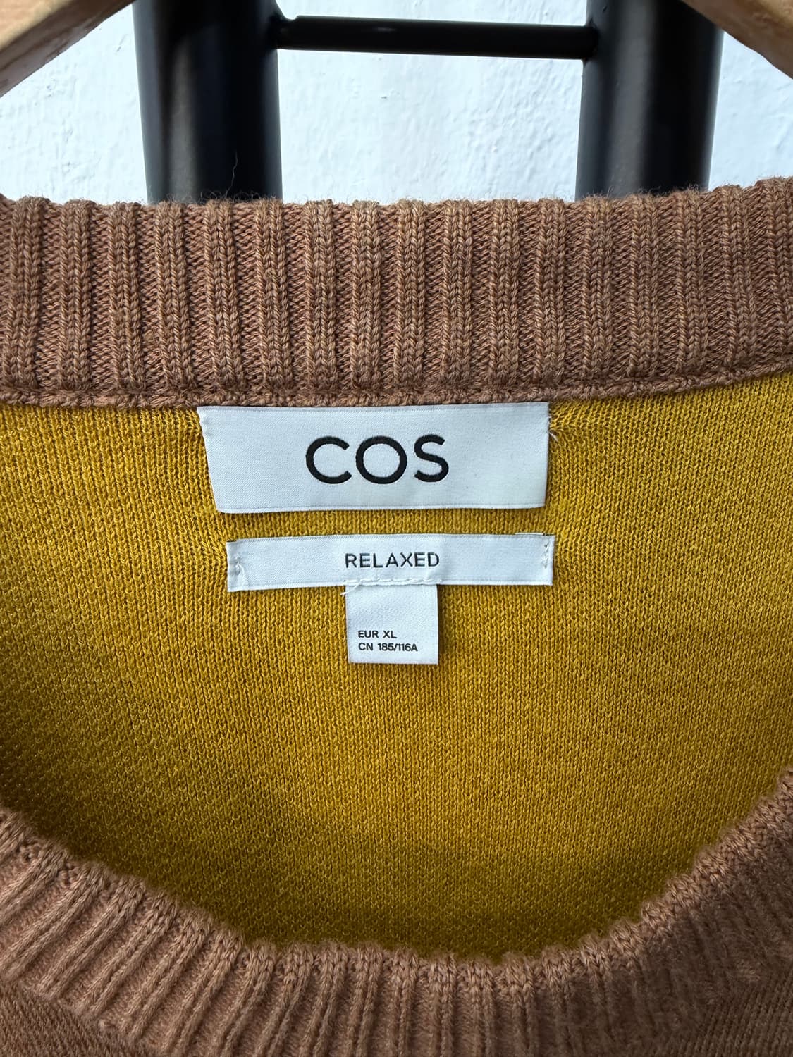 정품) COS 코스 신형 남성 니트 XL 상품이미지5