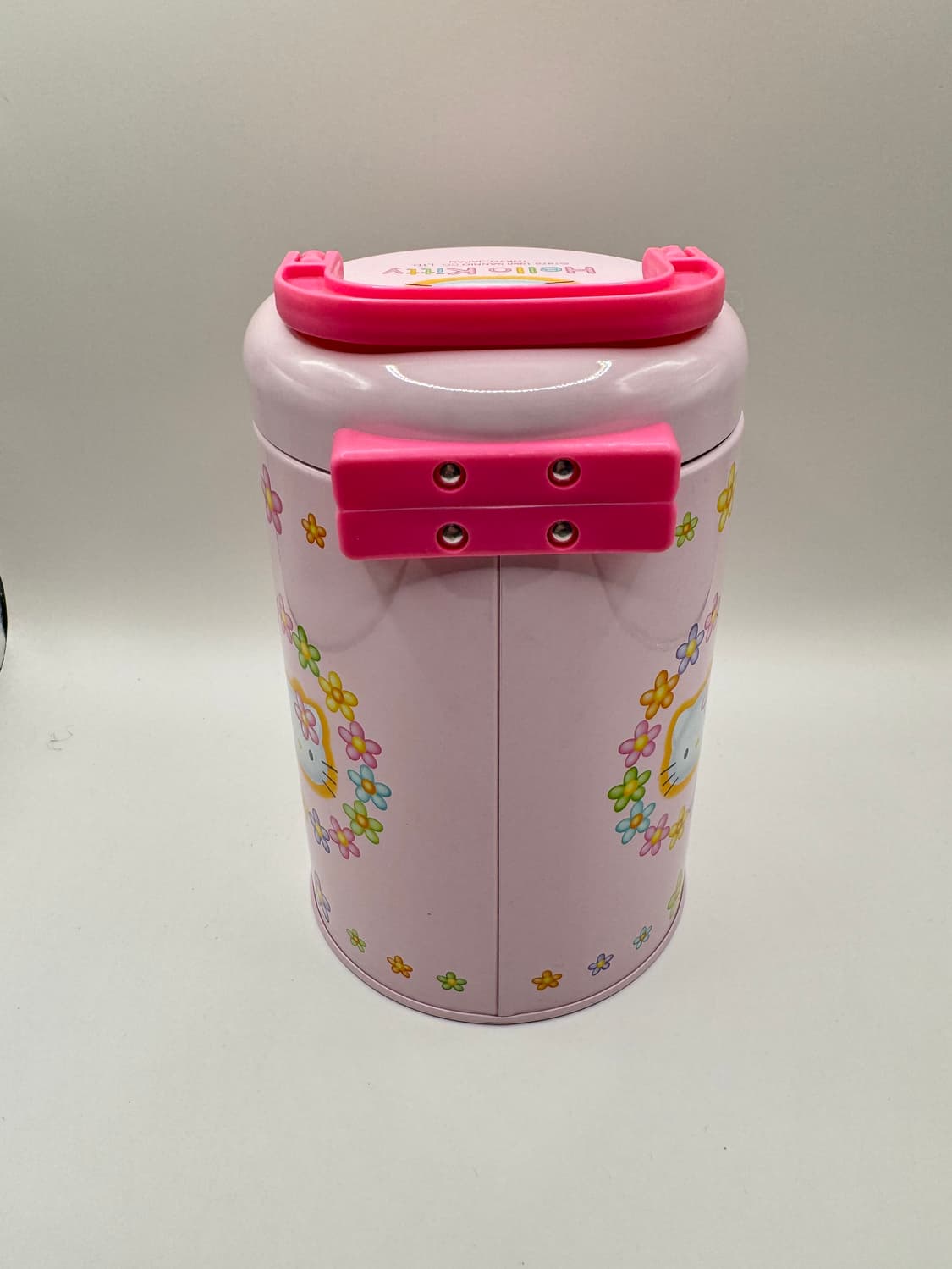 98년 키티 카오하나 원형 틴케이스/고전키티 상품이미지2