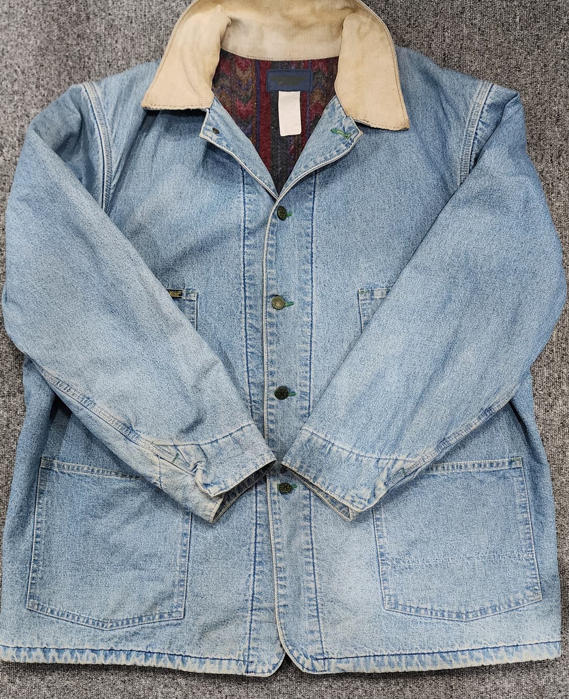 OSHKOSH B'Gosh 오시코시 80s 블랭킷 초어 데님 자켓 48R 상품이미지6