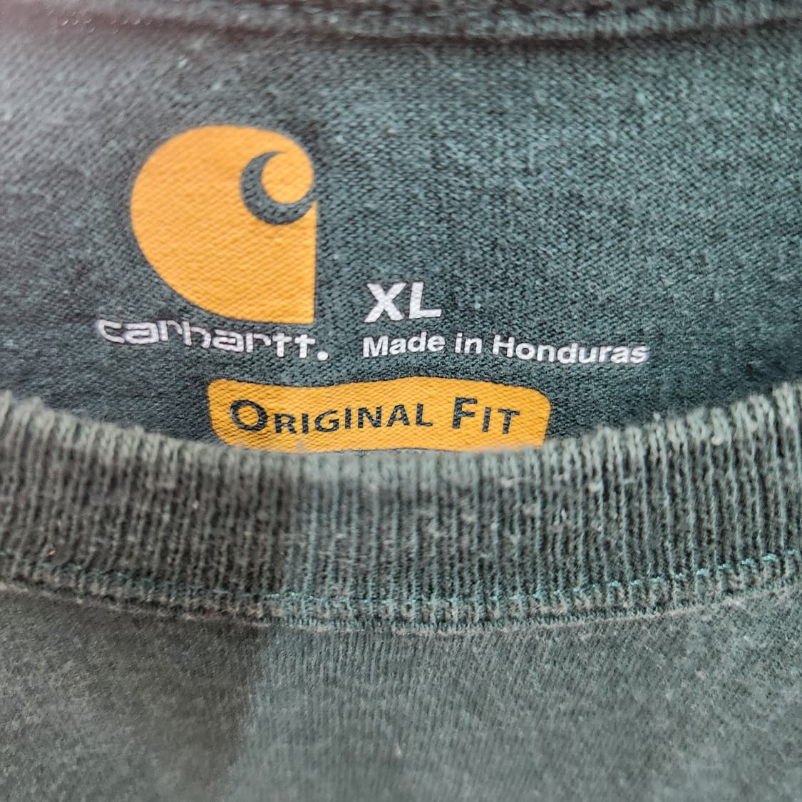 칼하트 로고 원포켓 반팔티  2XL 상품이미지4