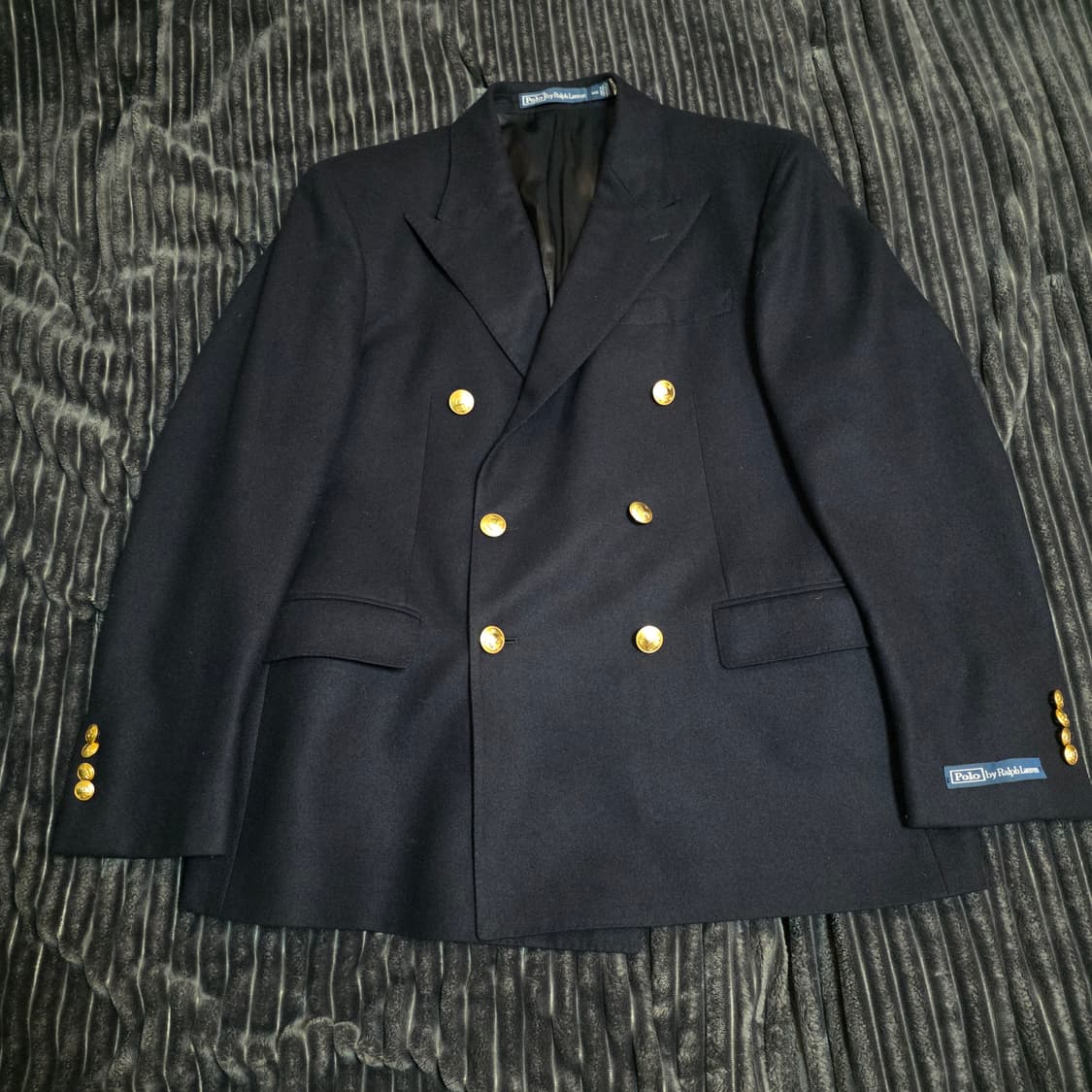 폴로 금장 더블자켓 44R 상품이미지2