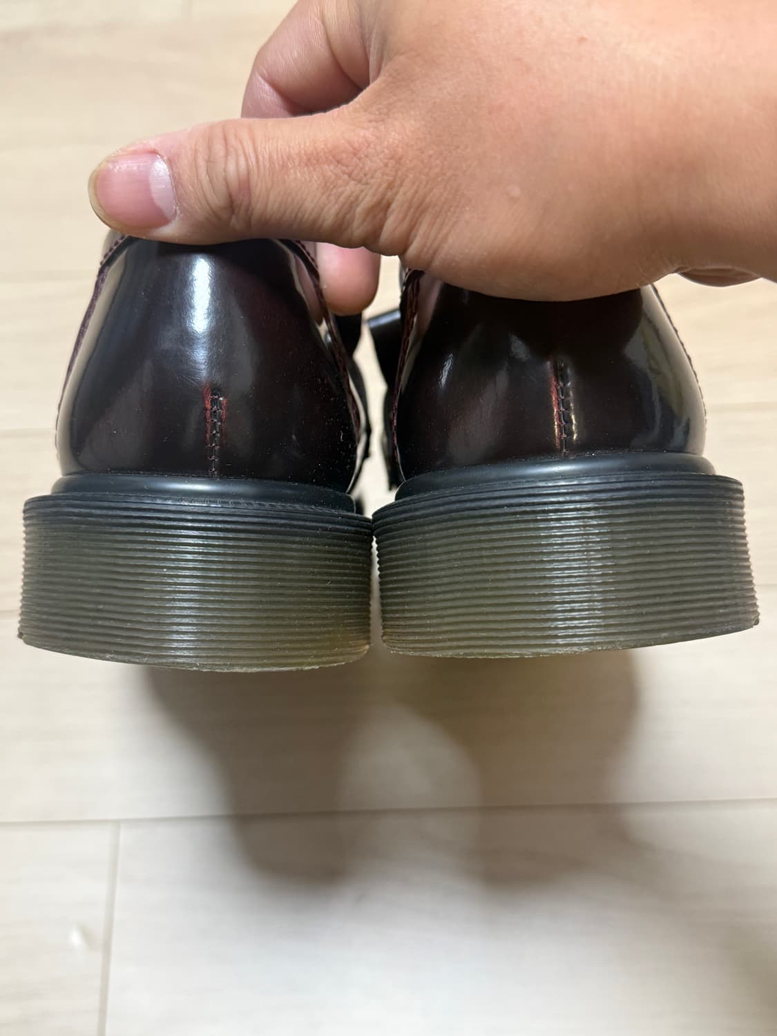 닥터마틴 아드리안 폴리쉬드 스무스 체리레드 상품이미지4