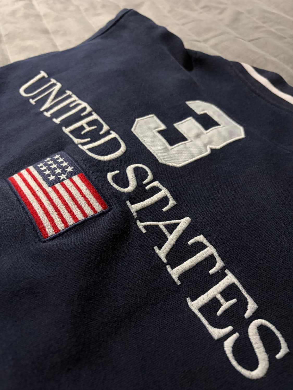 폴로 빅포니 성조기 치프키프 usa 바시티 자켓 상품이미지4