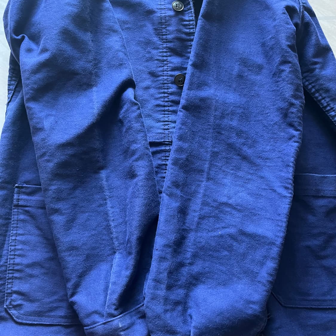 [48] 70s 빈티지 몰스킨 프렌치 워크 자켓 상품이미지4