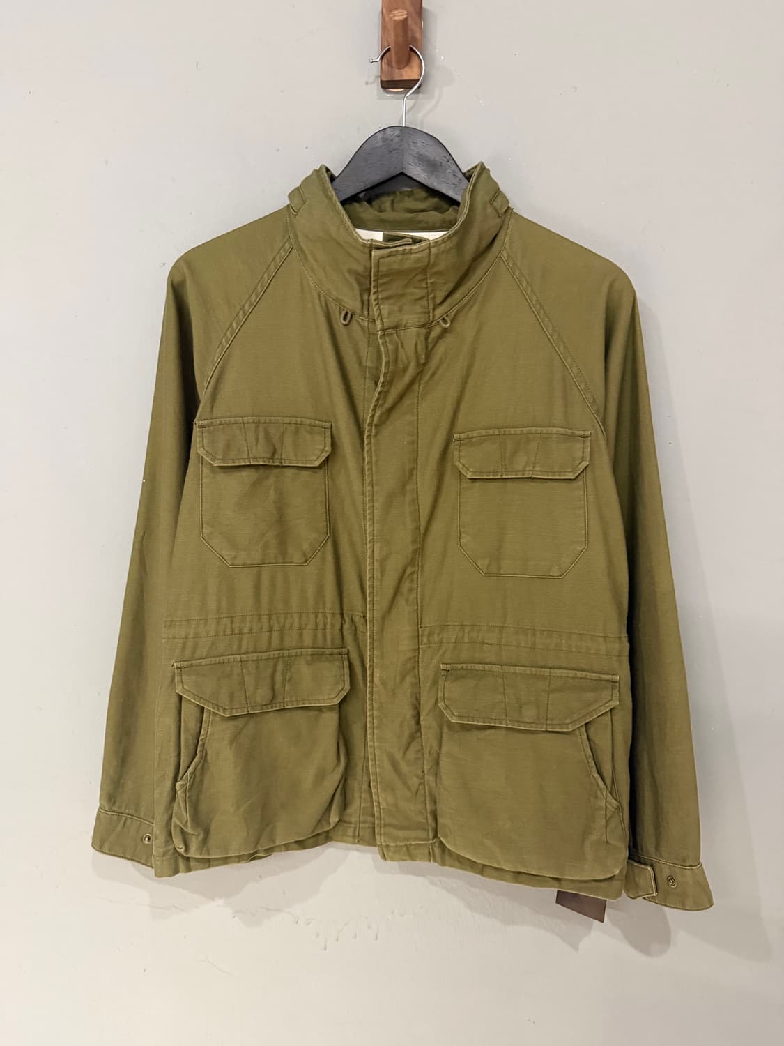 high-neck multi pocket field jacket 상품이미지6