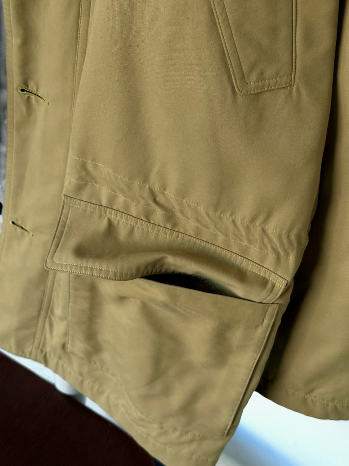 Soft fabric design mil coat 상품이미지8