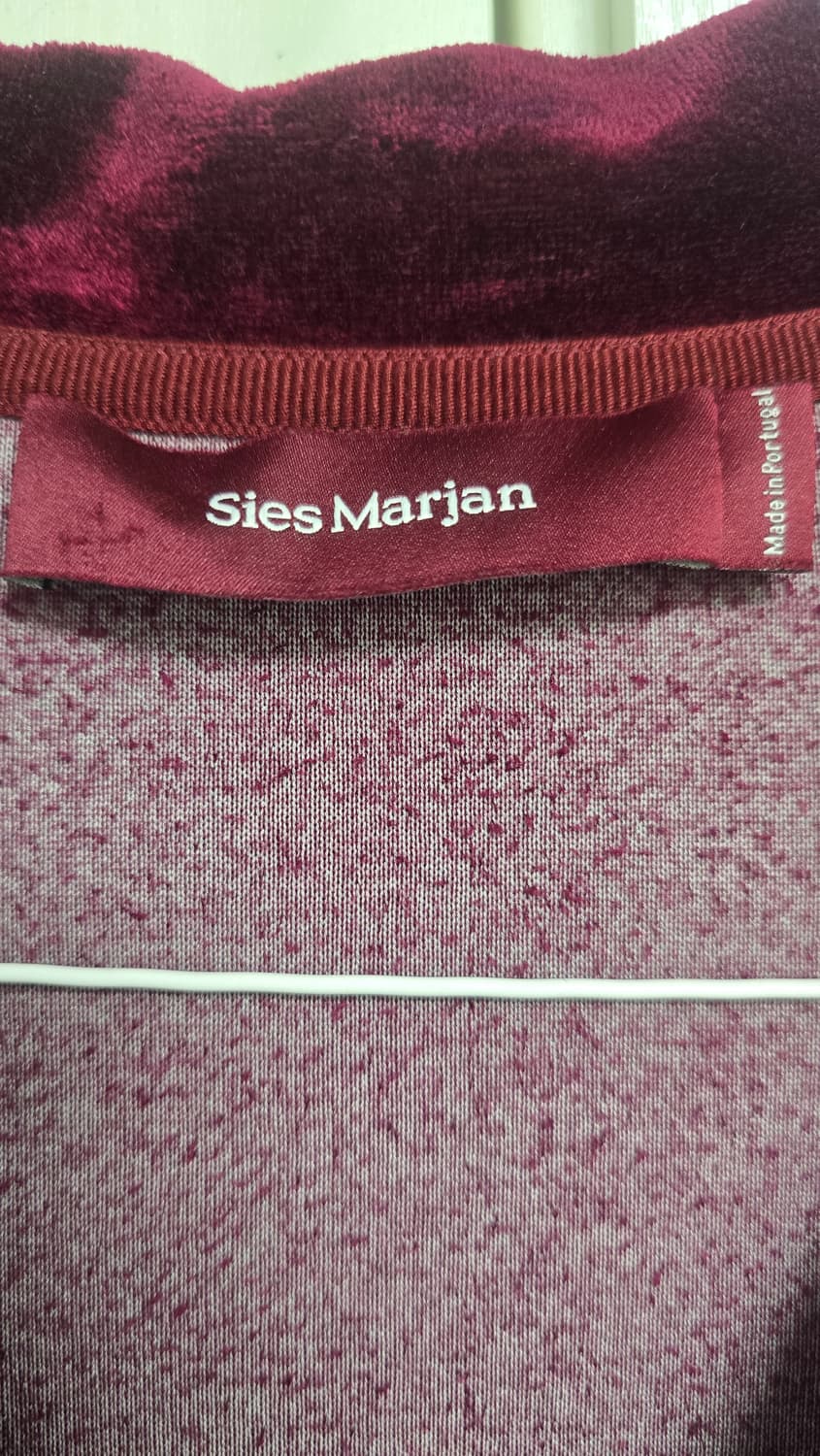 시스마잔 버건디 폴로 셔츠 상품이미지3