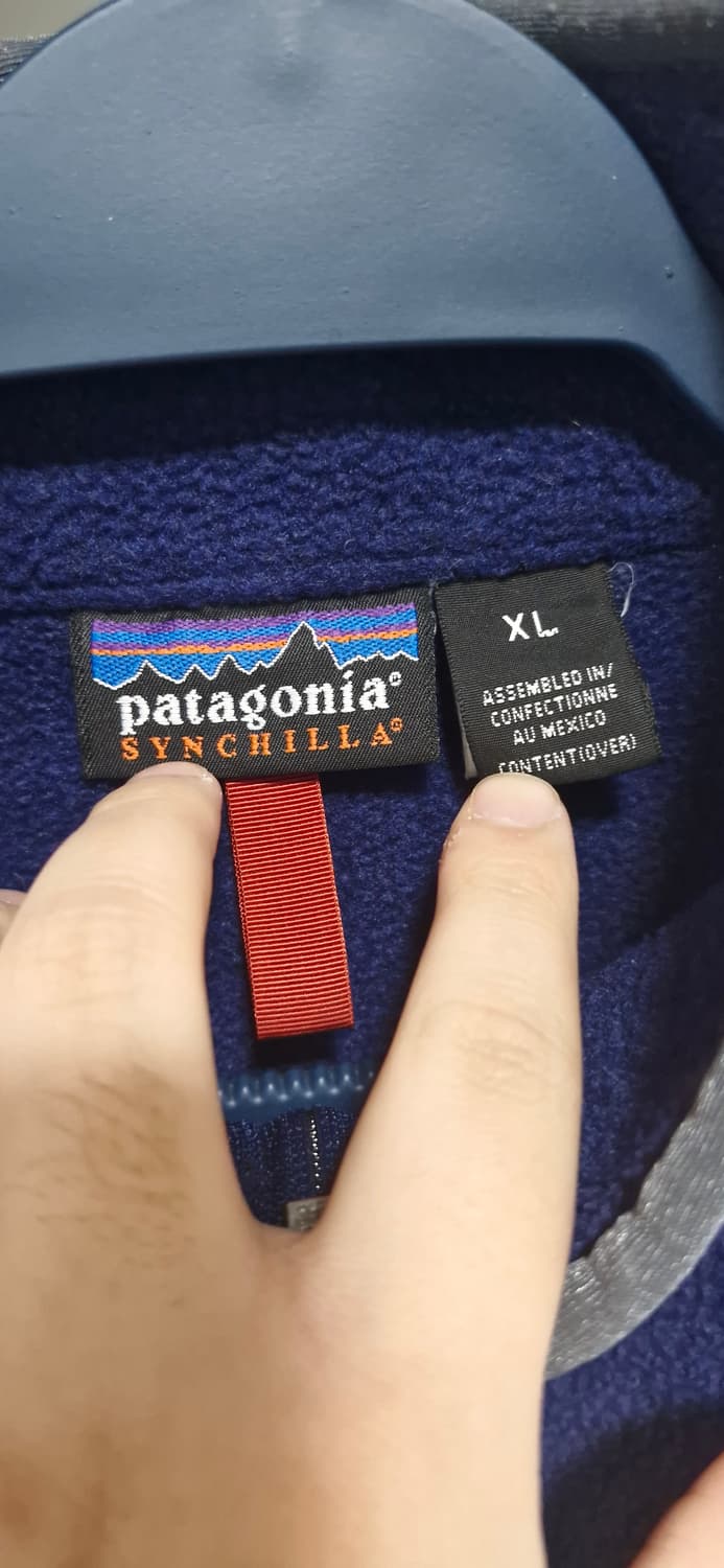 파타고니아 마수피얼 하프집업 신칠라 플리스 상품이미지2