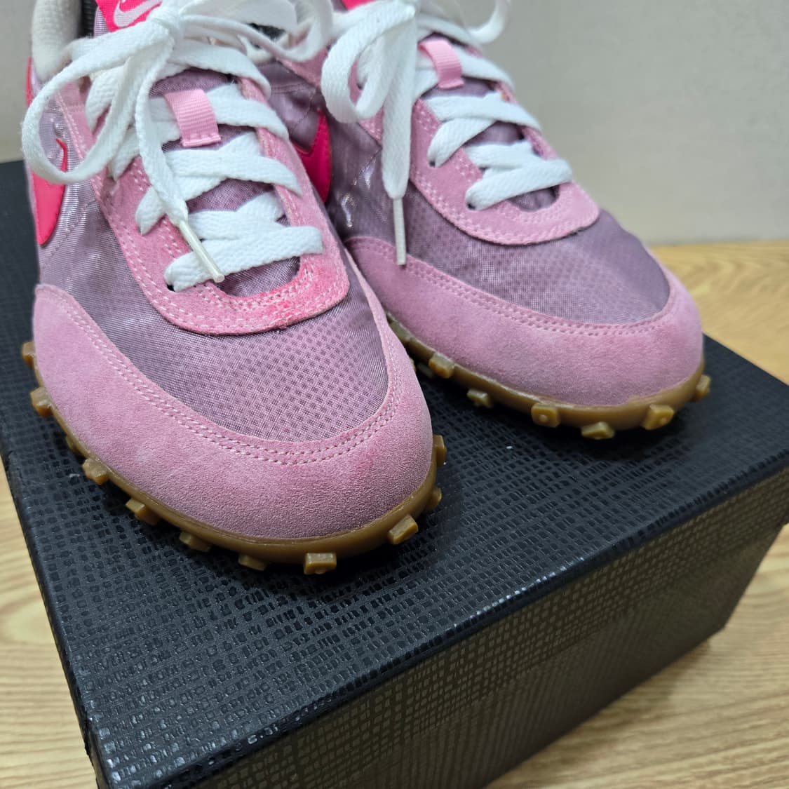 245 나이키 빈티지 와플레이서 메탈릭 핑크 상품이미지5