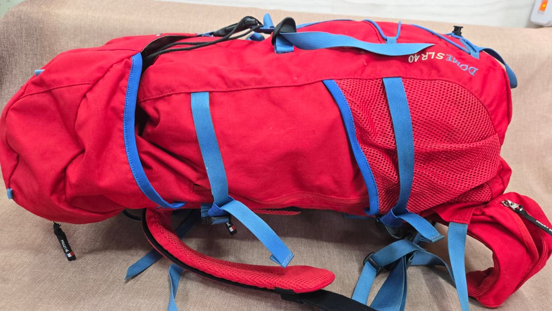 밀레 40리터 안나푸르나 60주년 기념 등산 배낭 (레드) 상품이미지3