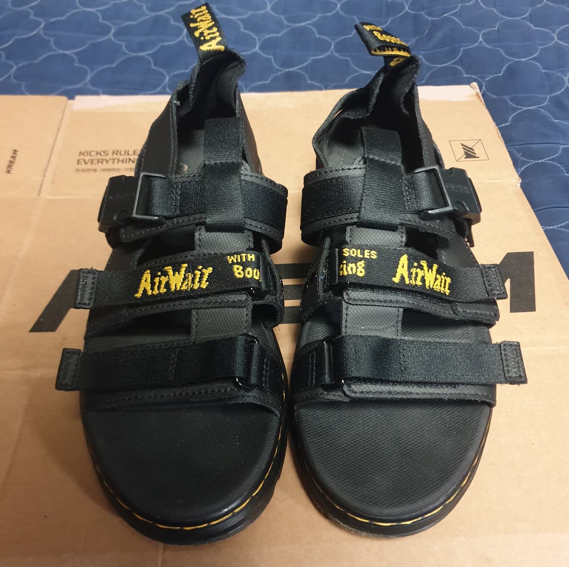 닥터마틴 피어슨 샌들 블랙 UK8 (270) 상품이미지1