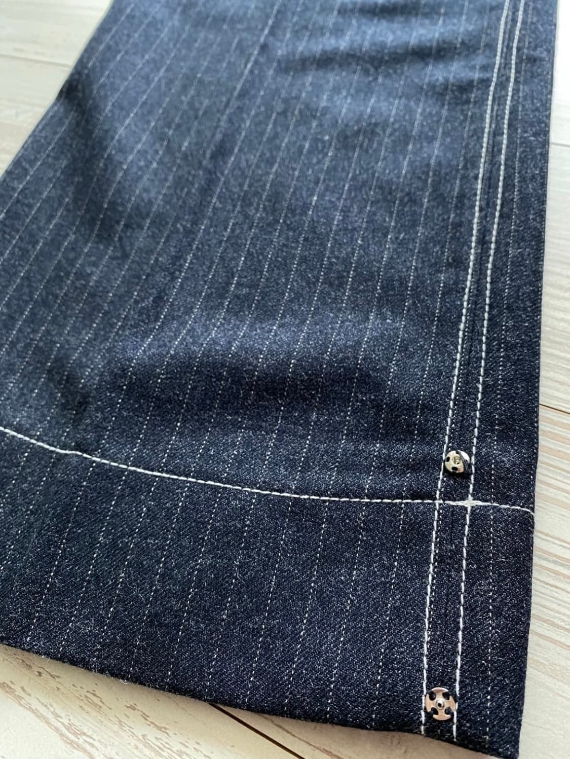 조거쉬 아카이브 네이비 스트라이프 울 트라우저 상품이미지8