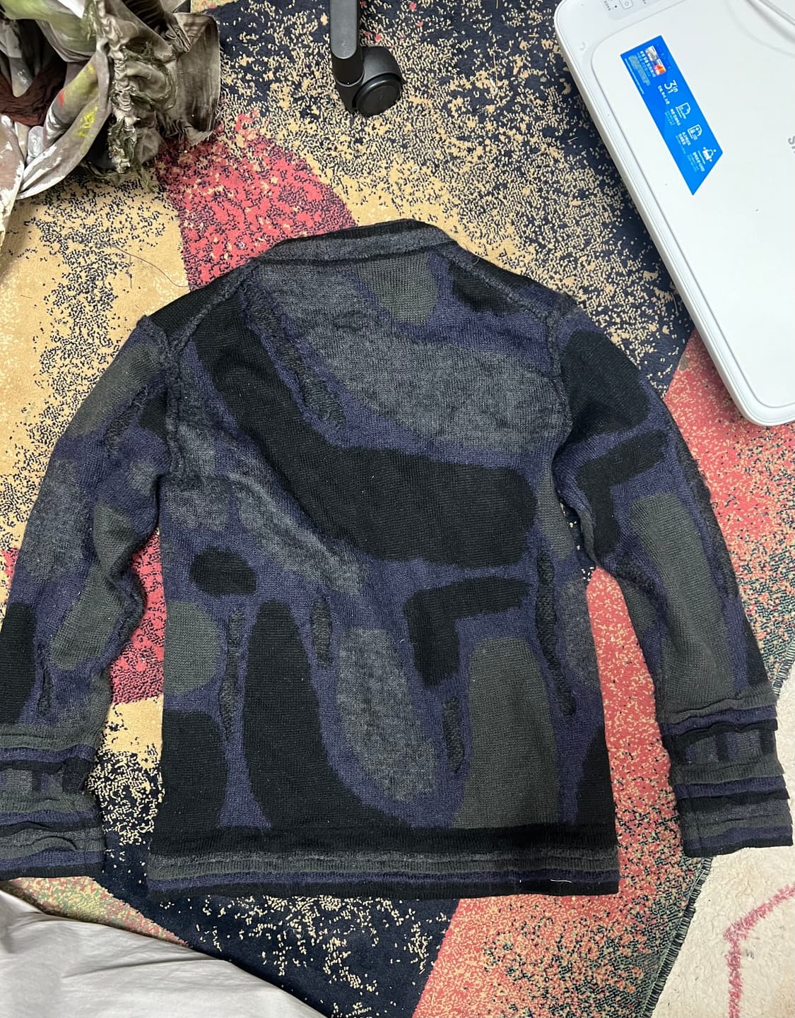 Issey miyake men 16fw 모헤어 니트 상품이미지3