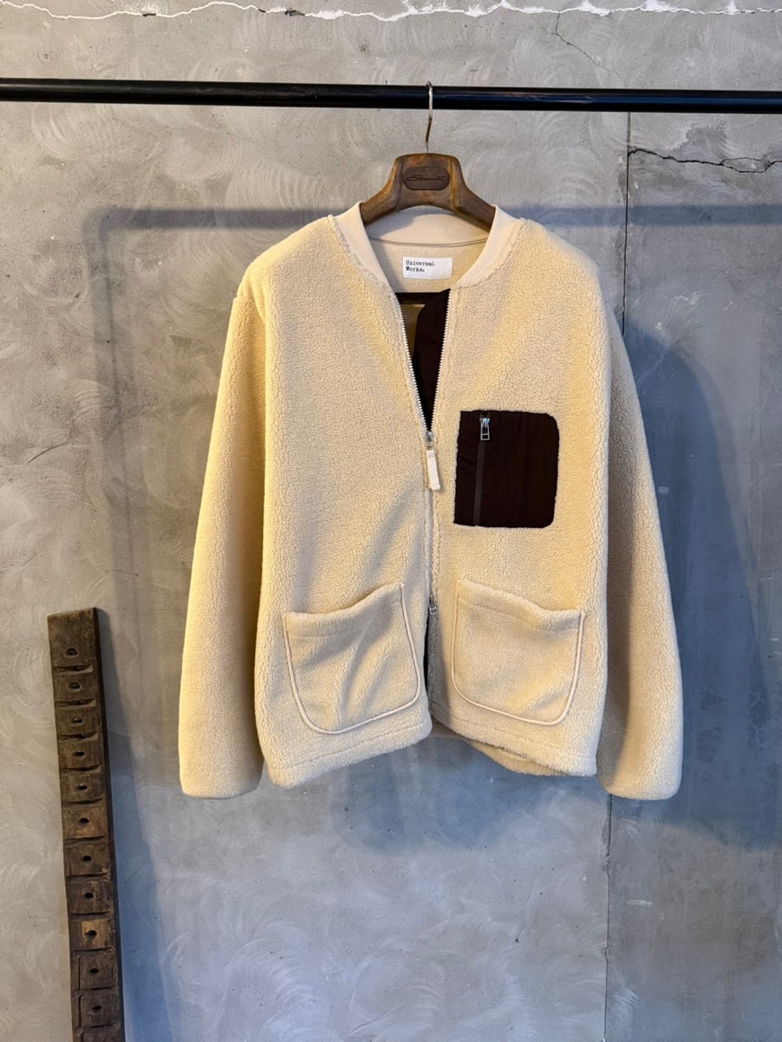 유니버설 웍스 보아퍼 블루종 100 플리스 자켓 상품이미지3