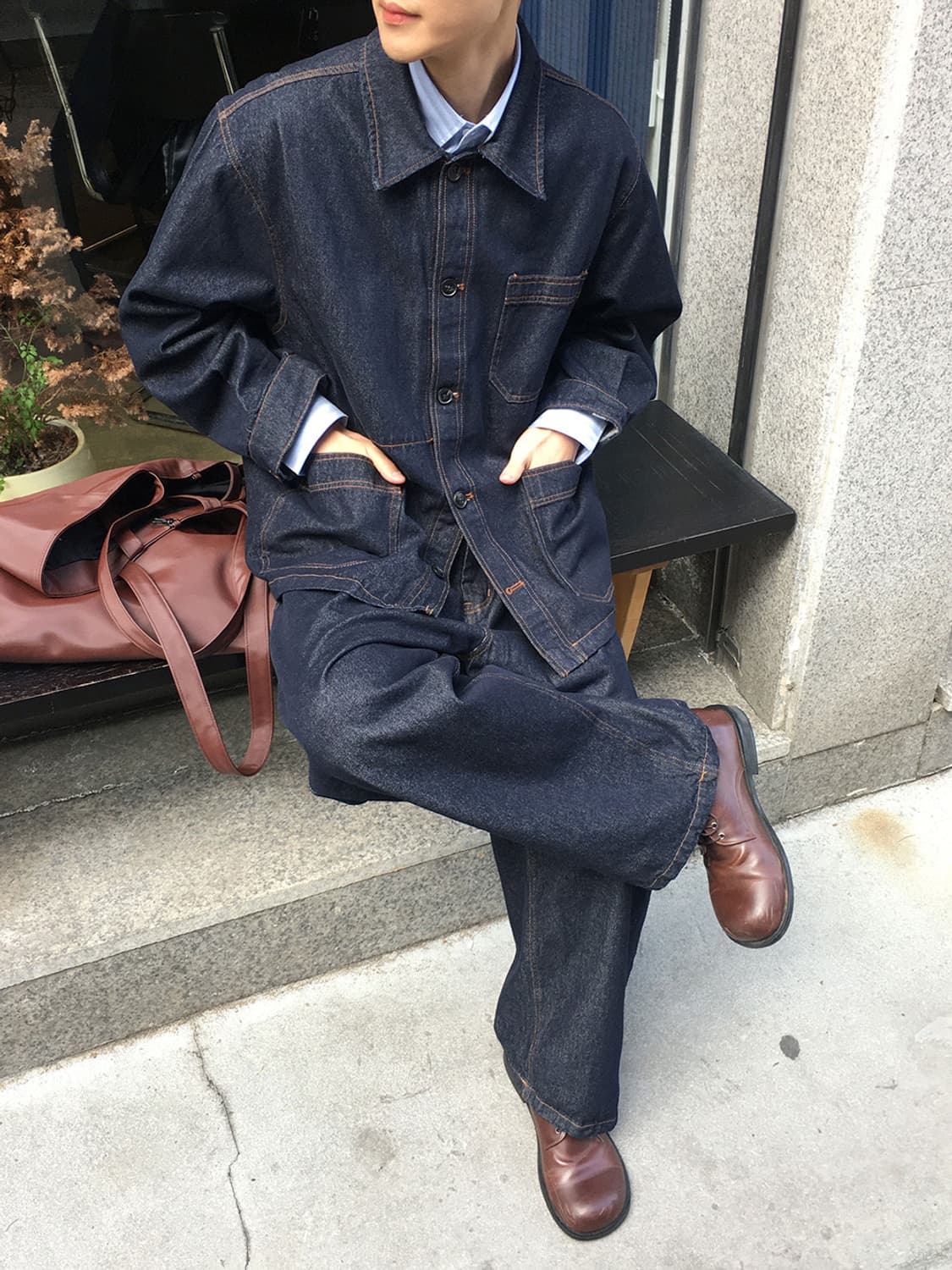 데님 워크자켓 상품이미지3