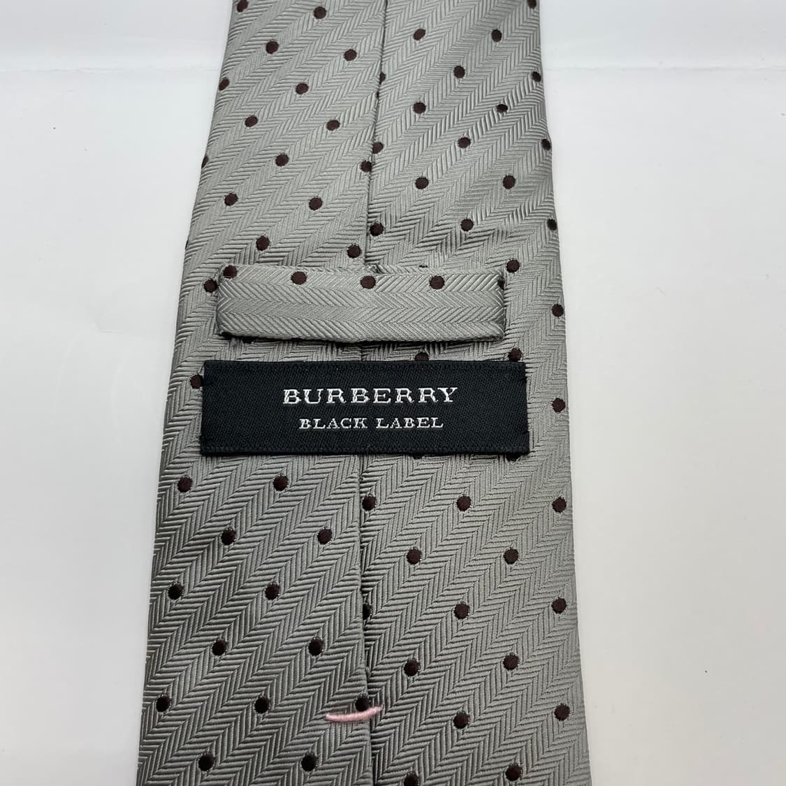 316) (BURBERRYS) 버버리 블랙라벨 패턴 넥타이 상품이미지5