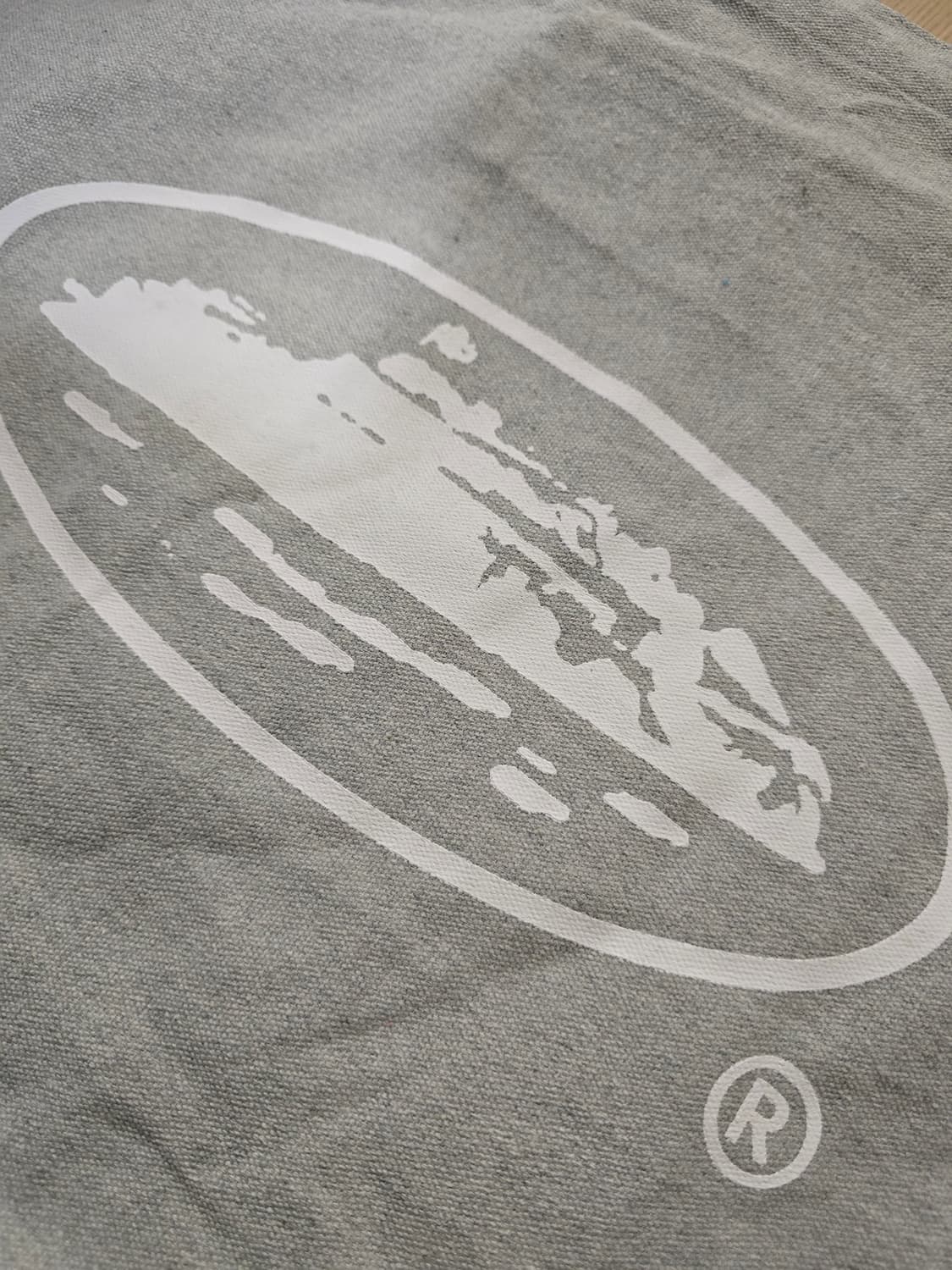 코르테이즈 캔버스 토트백 그레이 화이트 상품이미지3