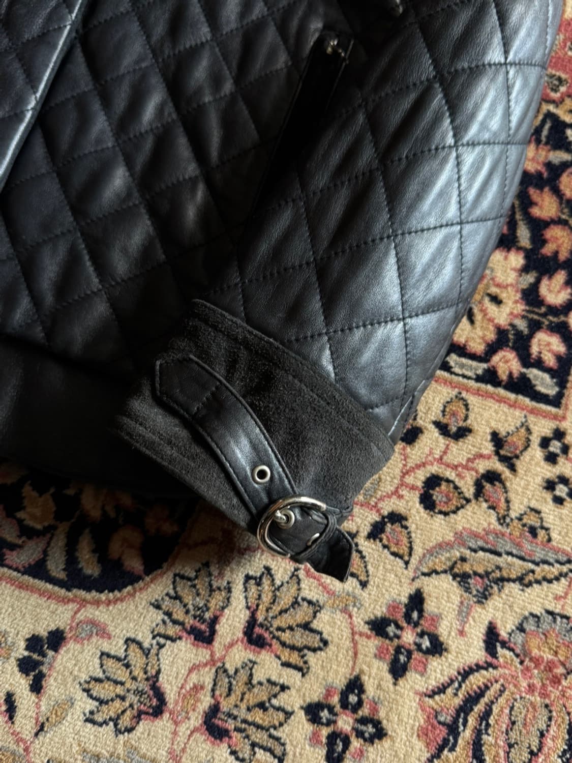 코치 램스킨 스웨이드 레더 아웃도어 자켓 55~66 상품이미지7