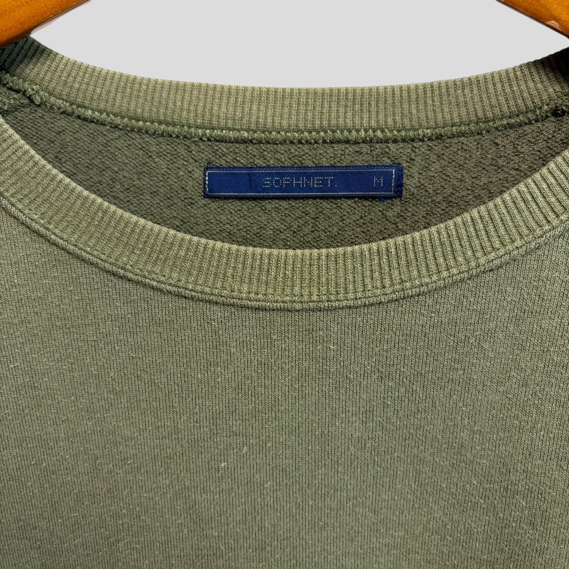 (M)SOPHNET 소프넷 스웨트 반팔티셔츠 상품이미지3