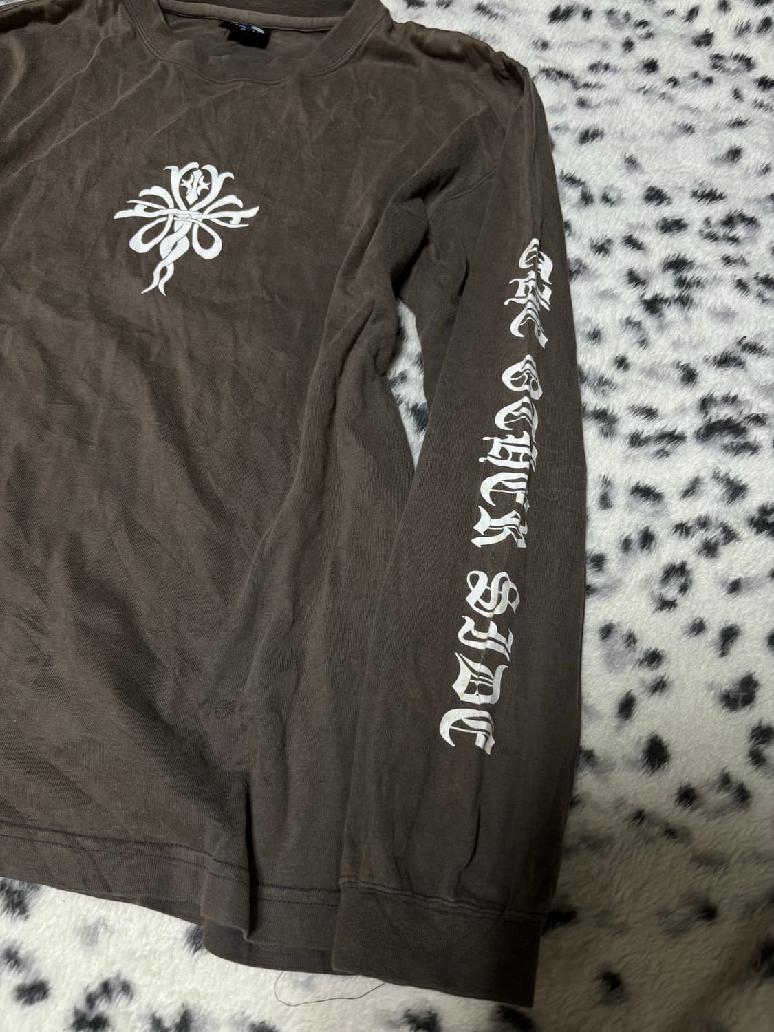 “Unknown” Y2K Mood Print Sleeve 상품이미지5