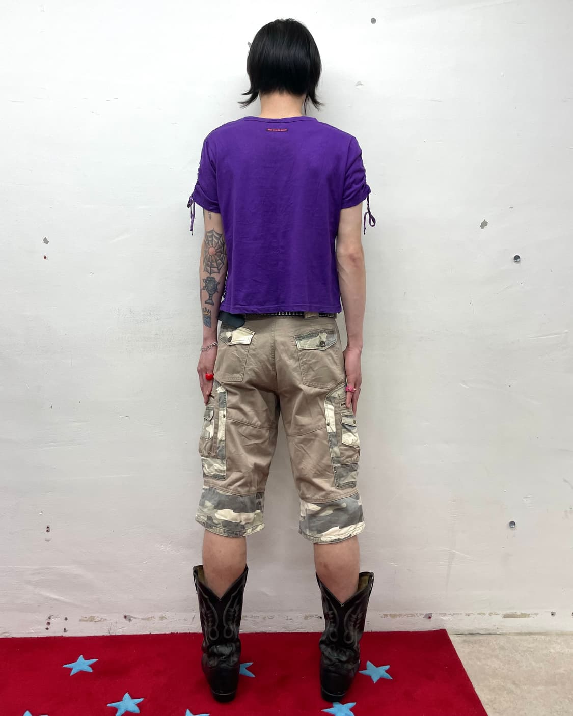 Purple Layering Strap T-Shirt 상품이미지7