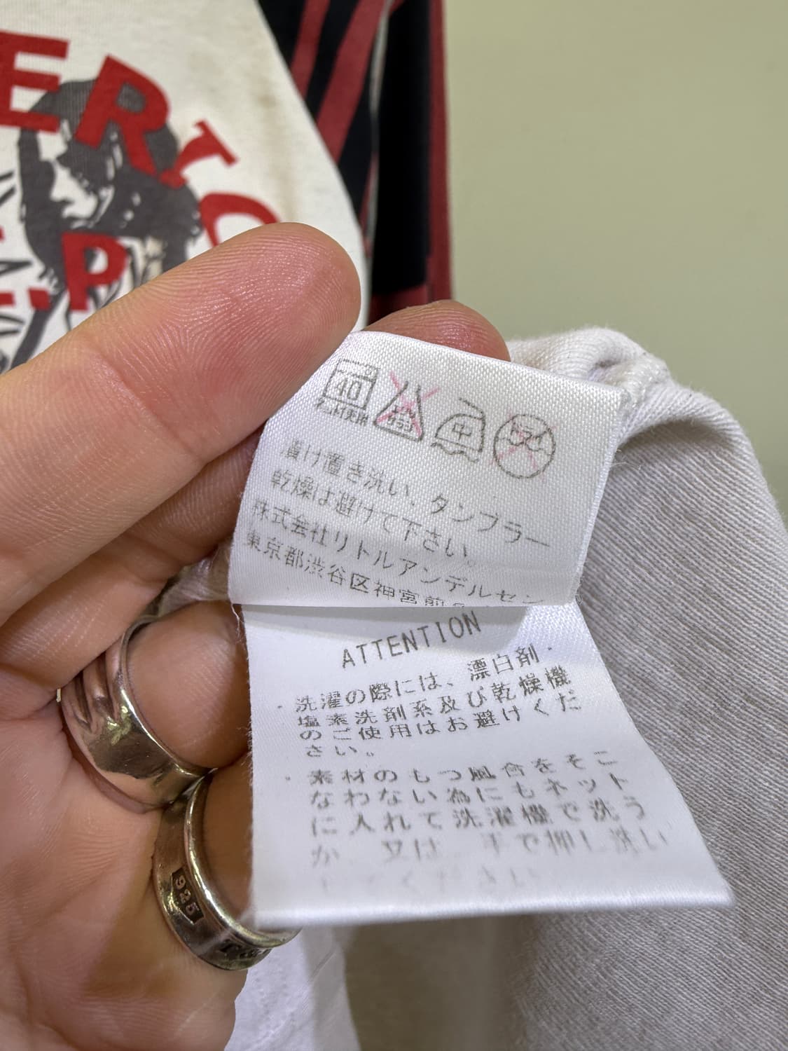 HYSTERIC GLAMOUR (Made in Japan) 롱슬리브  상품이미지6