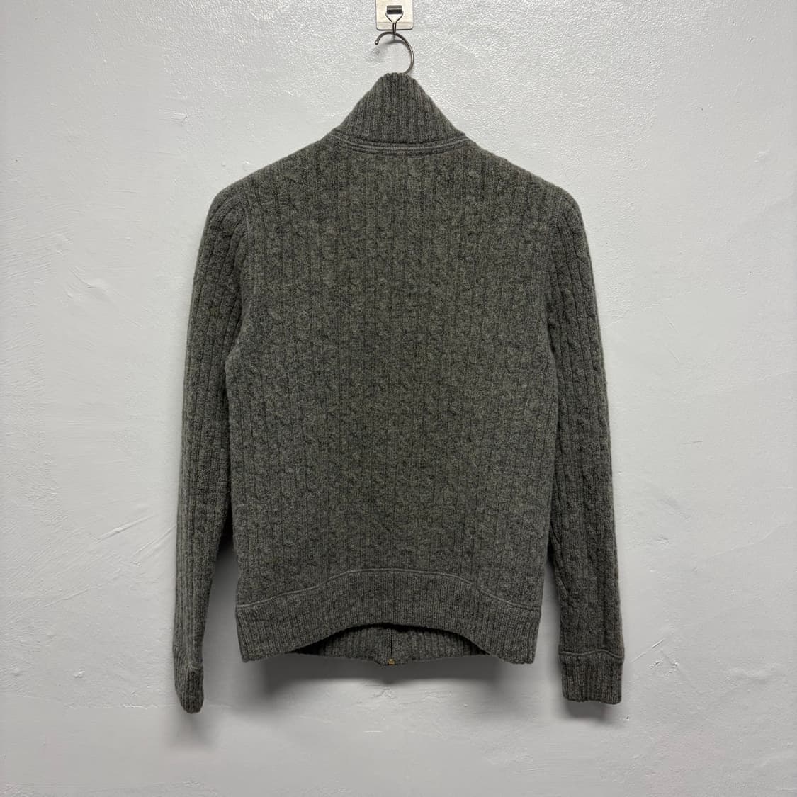 폴로 진스 울 니트 집업 상품이미지2