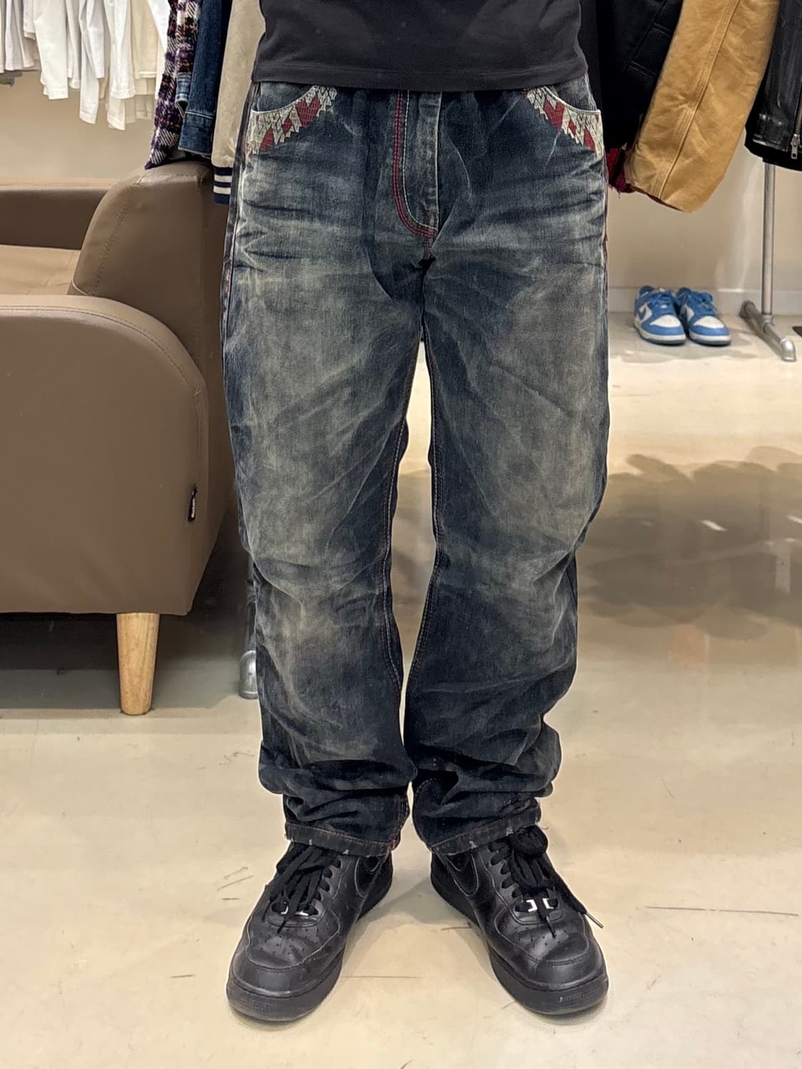 에비수 워싱 데님 상품이미지5