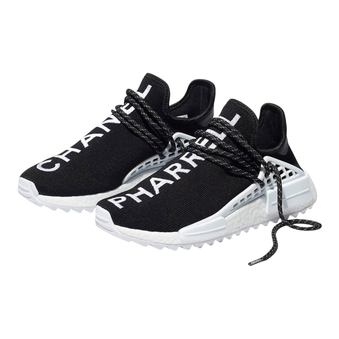 샤넬 x 퍼렐 윌리엄스 x 아디다스 CC HU NMD 스니커즈 검흰 상품이미지1