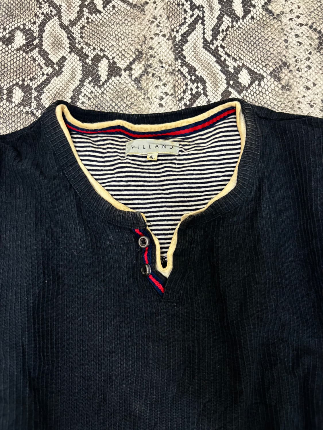 “Villand” Minimal Mood Check Detail Slee 상품이미지4