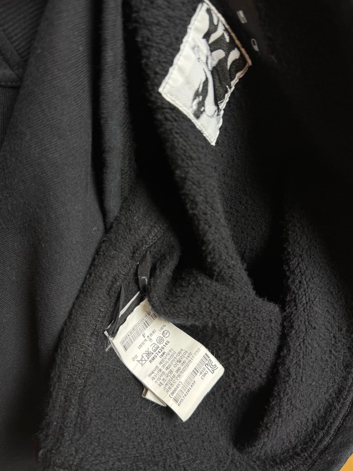 릭오웬스 15FW 말패치 슬리브리스 상품이미지2