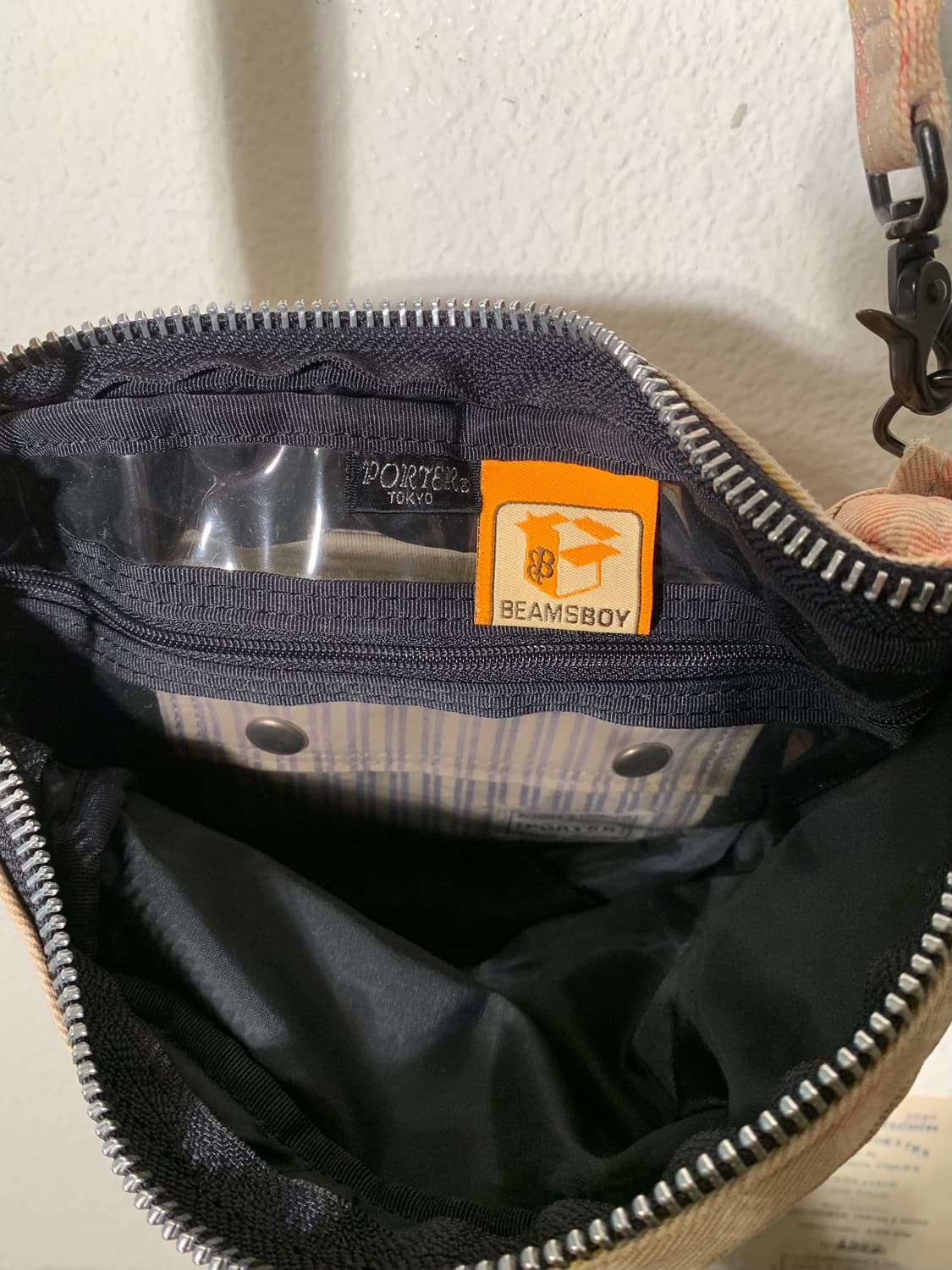 포터 빔즈보이 플라워 패턴 숄더백 상품이미지5