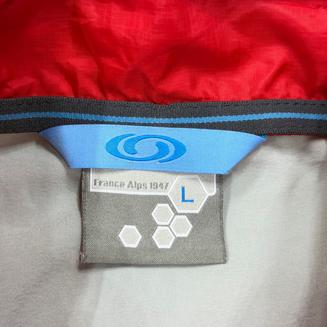 살로몬 빈티지 고프코어 경량 베스트 조끼 레드 L 상품이미지4