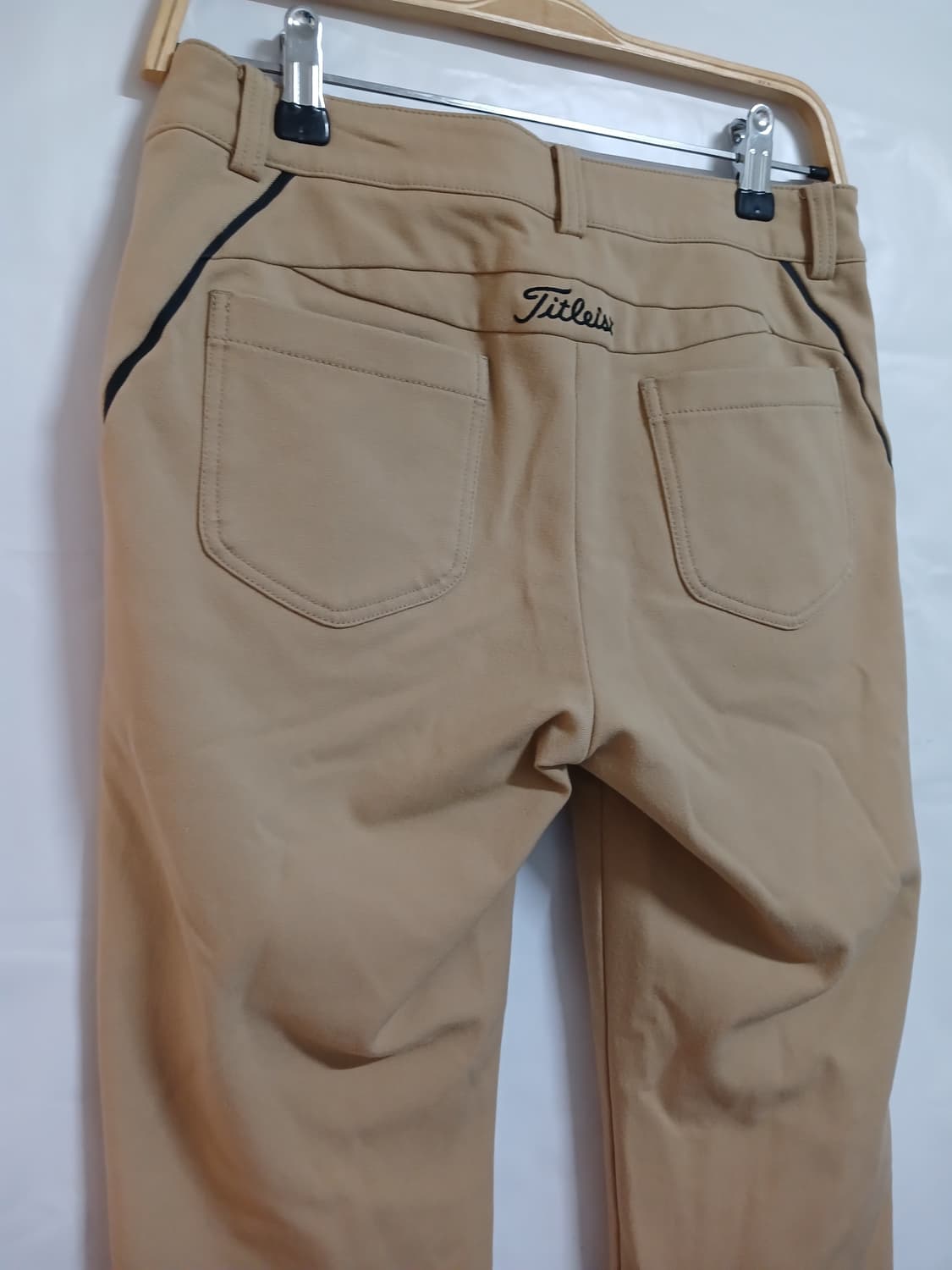 (25)타이틀리스트 기모안감 스판팬츠 베이지 상품이미지4