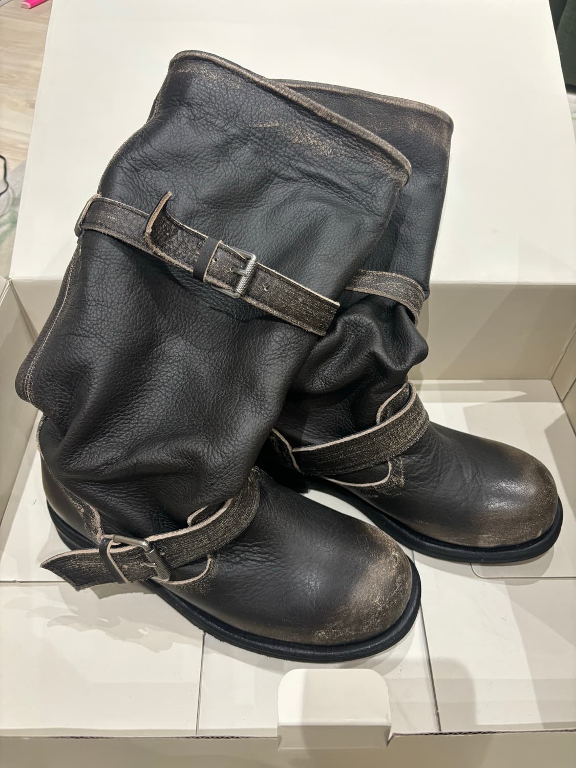 NEGATIVETHREE Slouchy Long Boot 상품이미지3