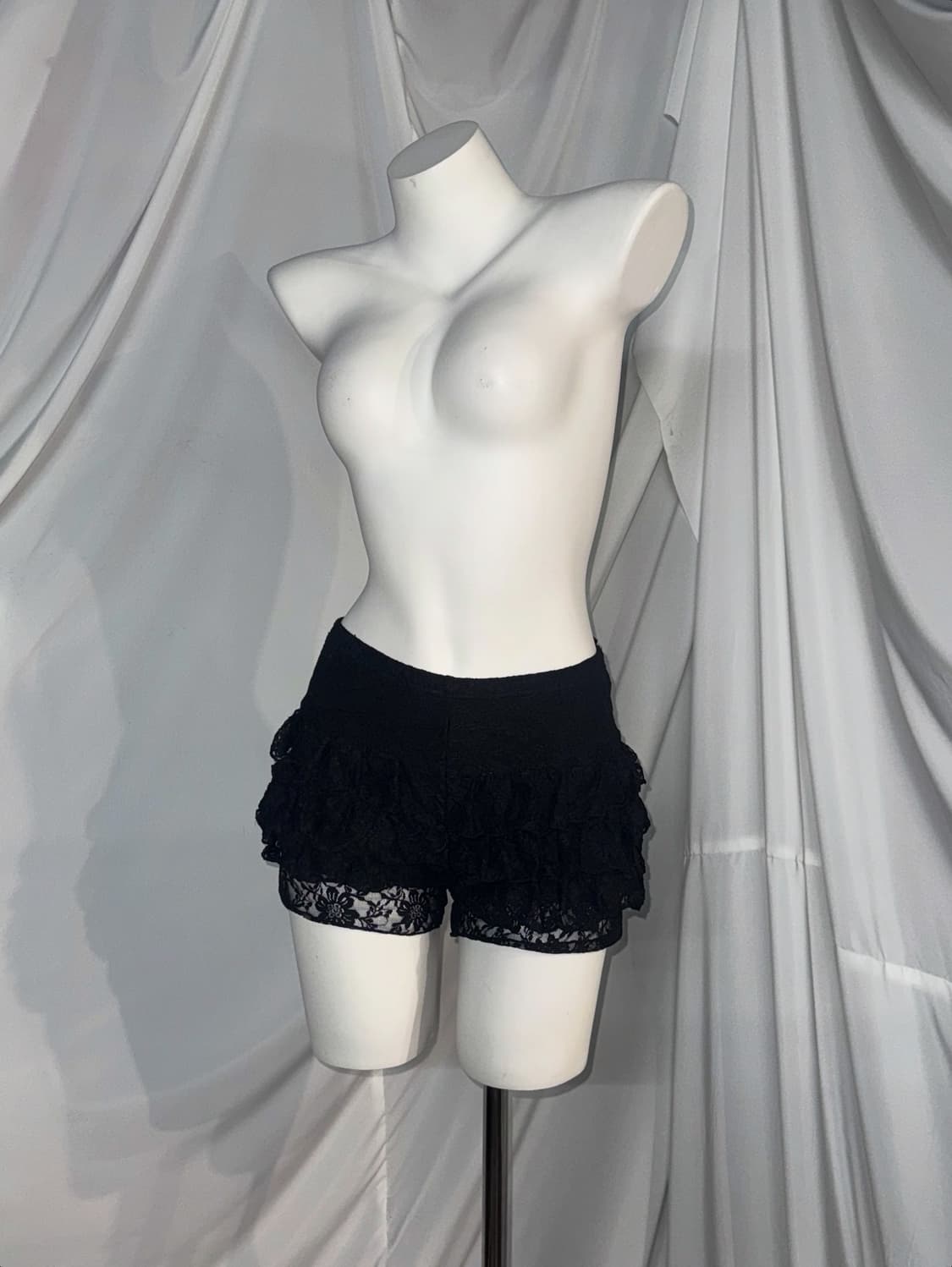 엑시즈팜 무채색 오리엔탈 블랙 고스고딕 코디세트 상품이미지2