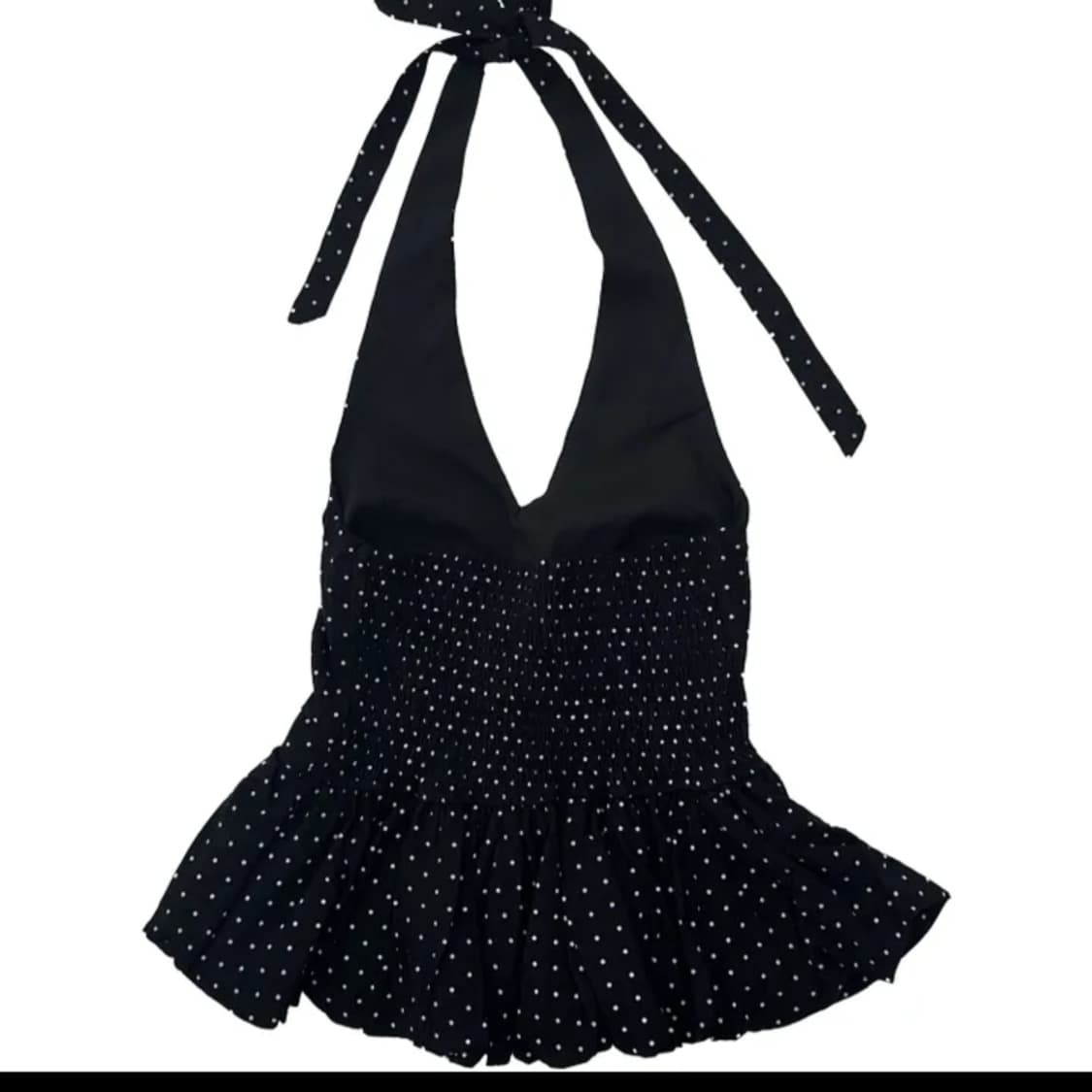 도트 홀터넥 탑 상품이미지2