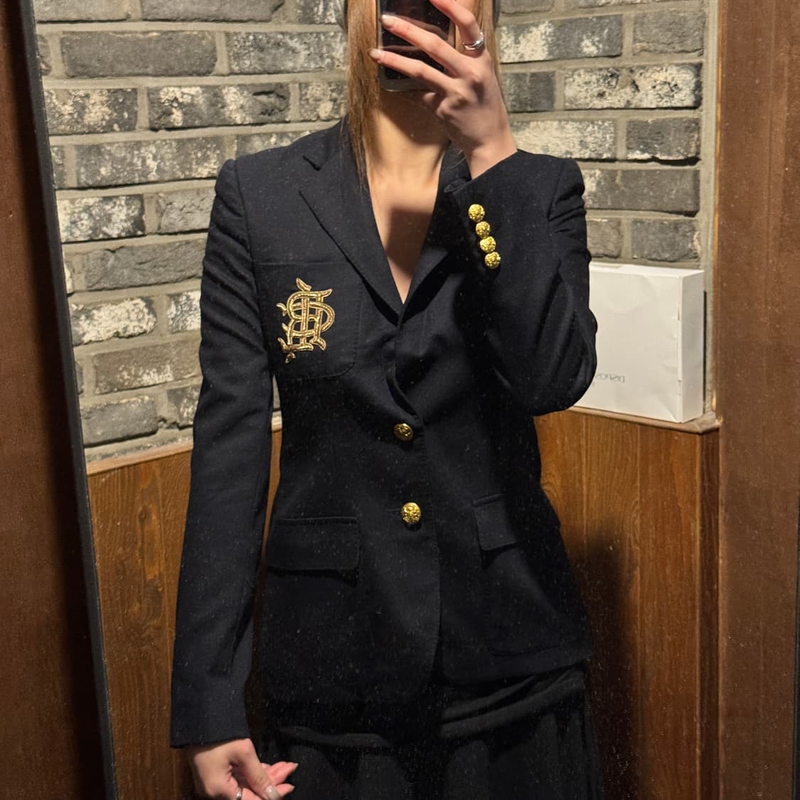 XS) 폴로 랄프로렌 금장 2 버튼 블레이저 자켓 상품이미지10