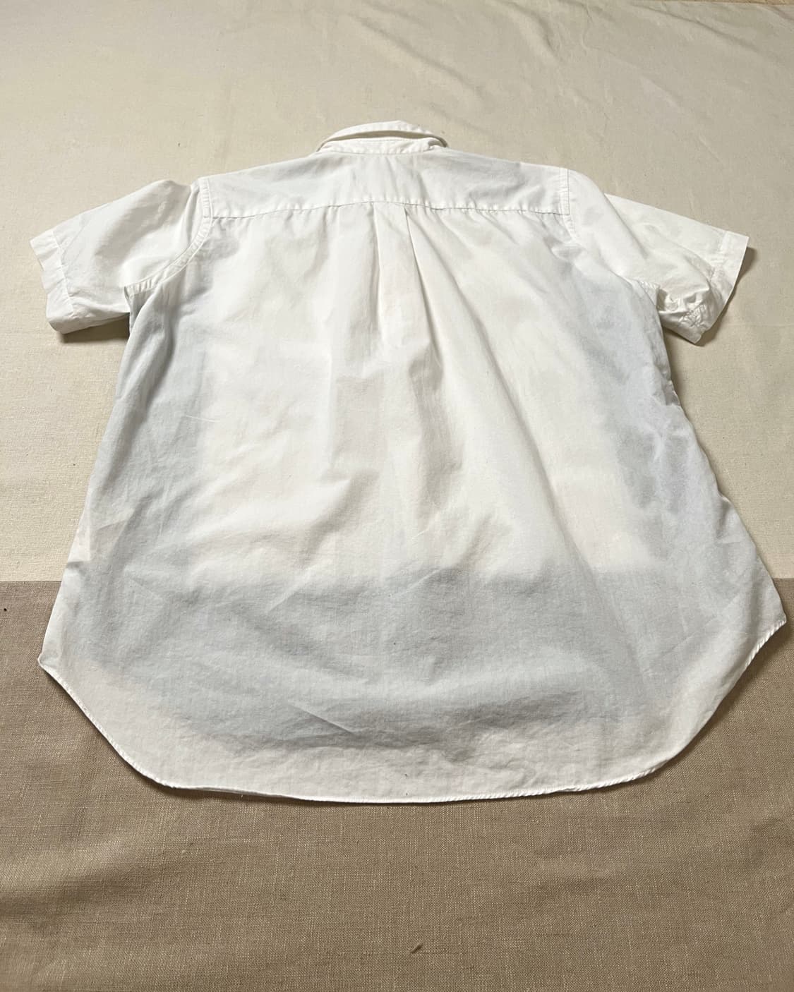 꼼데가르송 블랙 배색 하프셔츠 comme des garcons 상품이미지4
