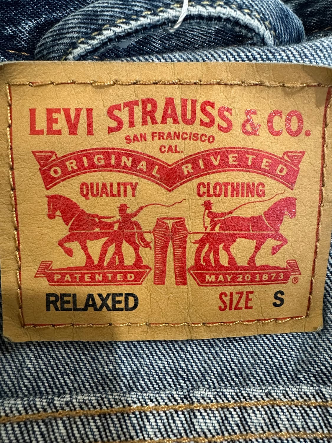 리바이스 타입2 데님 트러커 자켓 상품이미지5