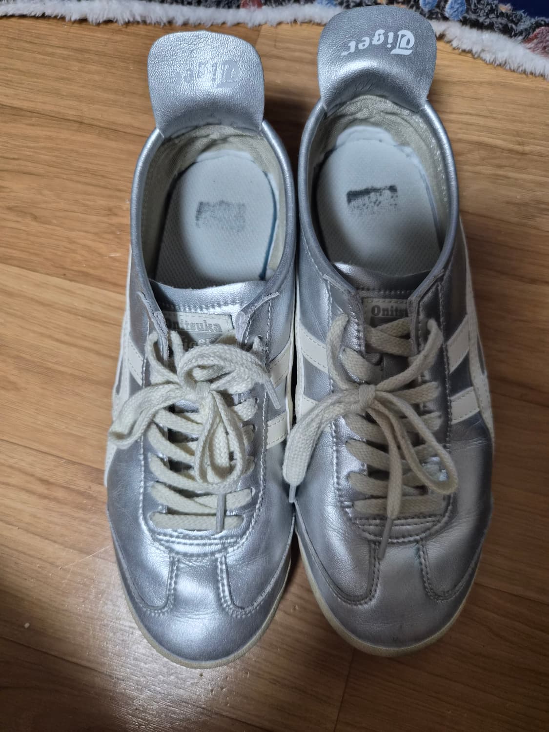 오니츠카 타이거 멕시코66 실버 255 상품이미지1