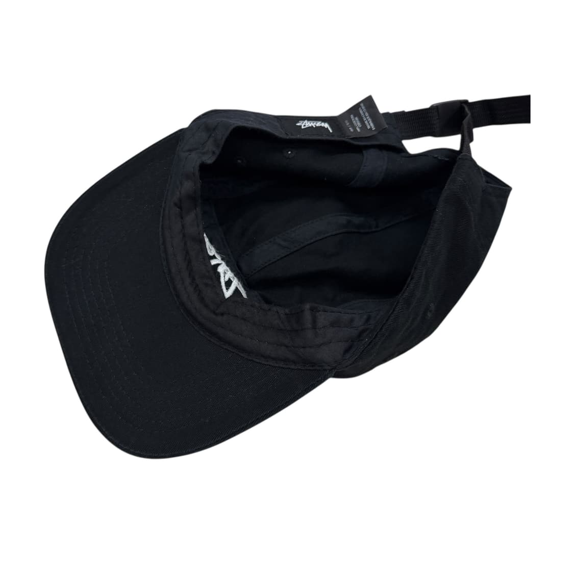 스투시 빈티지 캠프캡 모자 블랙 상품이미지5